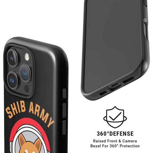 Shib Army Crypto iPhone 16 Pro Max Magsafe Impact Case